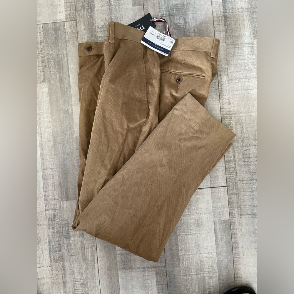 Tommy Hilfiger Men's Brown Corduroy Pants